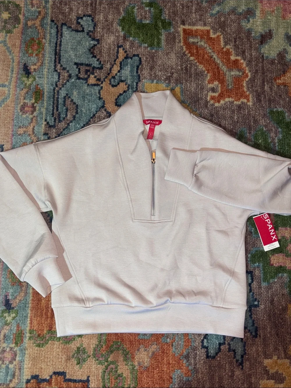 SPANX AirEssentials Shawl Collar Half Zip